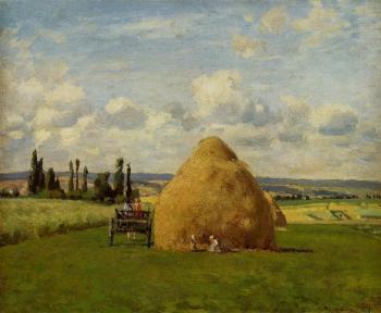 Camille Pissarro : Haystack, Pontoise